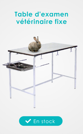 Tables d'examen vétérinaires